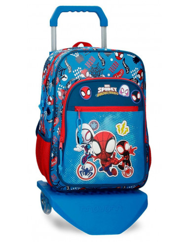 MOCHILA ADAP.38CM.C/CARRO GO WEBS GO SPIDEY